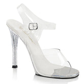4 Inch Heel GALA-08MG Clear